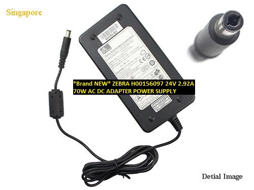 *Brand NEW* ZEBRA H00156097 24V 2.92A 70W AC DC ADAPTER POWER SUPPLY